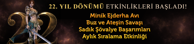 Knight Online 22. Yıl Dönümü Etkinlikleri resmi duyuru görseli