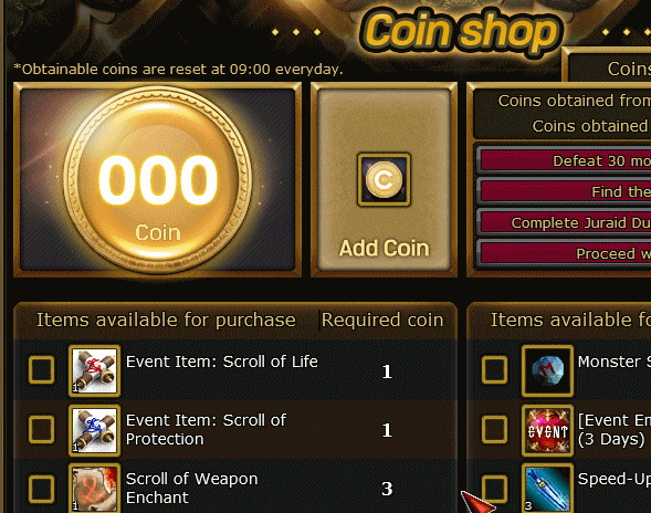 Add Coin bilgi ekranı