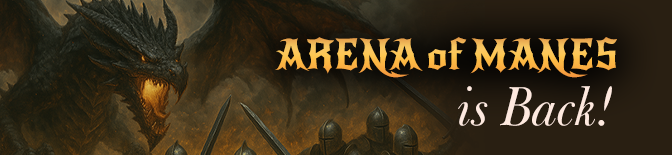Arena of Manes resmi etkinlik görseli