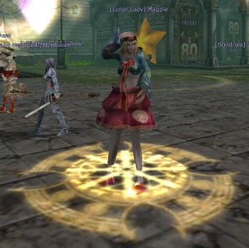 Moradon'da bulunan NPC Lunar Lady Magpie
